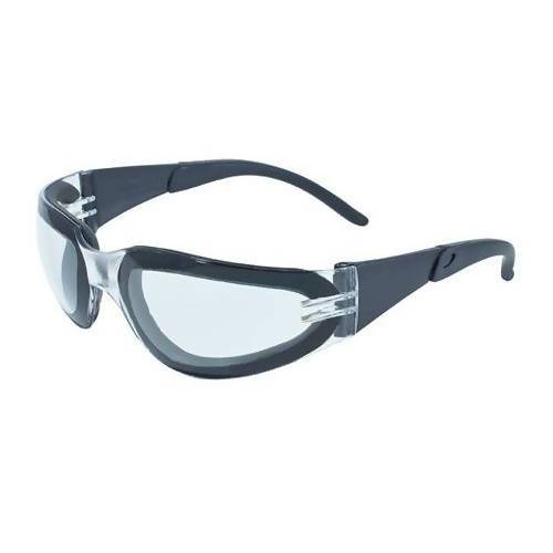 Pro-Rider Safety Glasses with EVA Foam (Pack of 6) Global Vision Eyewear Corp. Clear with Anti-Fog Coating 