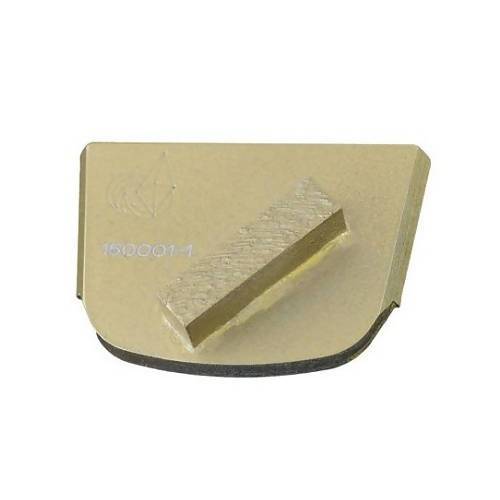 X-Series - Quick Change - Trapezoid Pad with One Rectangular Segment Tooling for Concrete Concrete Polishing HQ 