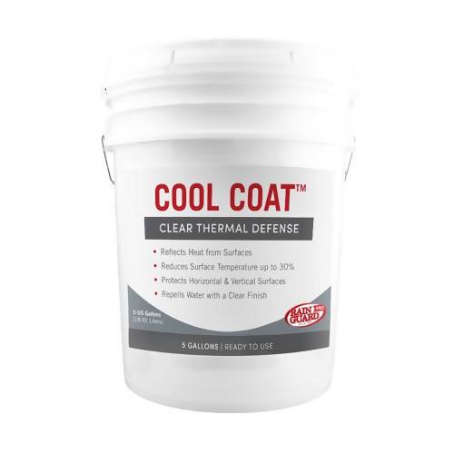 Cool Coat™ Acrylic Thermal Defense Sealer Rainguard Pro 5 Gallons Clear Satin 