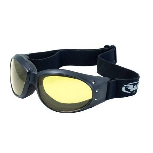 Eliminator - Safety Goggles with Pouch (Pack of 6) Global Vision Eyewear Corp. Yellow Tint 