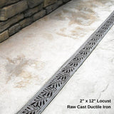 3" x 12" Trench Grate Iron Age Designs 