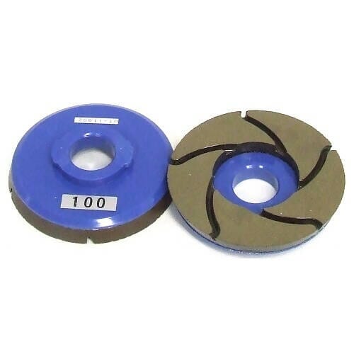 Turboshine Polishing Disc - Rigid - 3" Alpha Professional Tools 100-Grit 