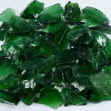 Dark Green Terrazzo Glass American Specialty Glass 1 Pound #2 