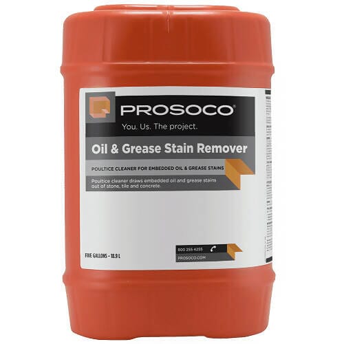 Oil & Grease Stain Remover Prosoco 5 Gallon 