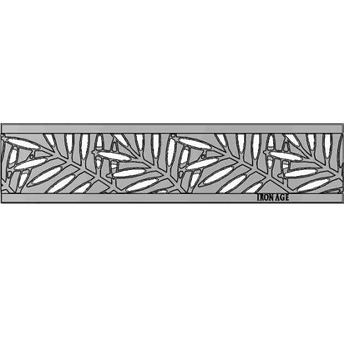 3" x 12" Trench Grate Iron Age Designs 
