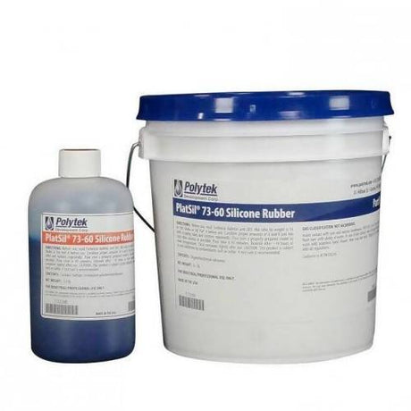 PlatSil 73-60 Silicone Rubber Polytek Development Corp 9-lb kit 