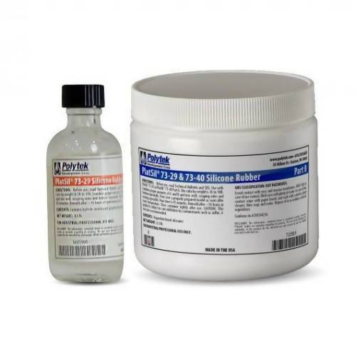 PlatSil® 73-29 Silicone Rubber Polytek Development Corp 1-lb Kit 
