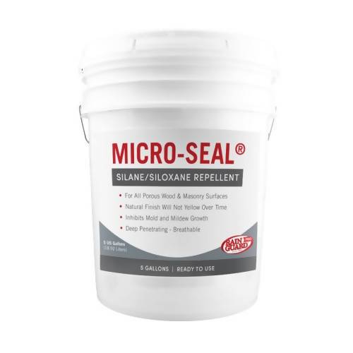 Micro-Seal Silane/Siloxane Water Repellent - Ready to Use Rainguard Pro 5 Gallons 