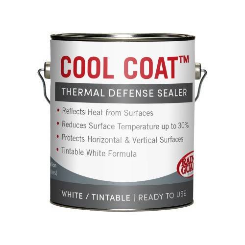 Cool Coat™ Acrylic Thermal Defense Sealer Rainguard Pro 1 Gallon White Matte 