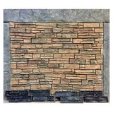 Eastern Ledgestone Concrete Wall Stamp Set Stone Edge Surfaces 