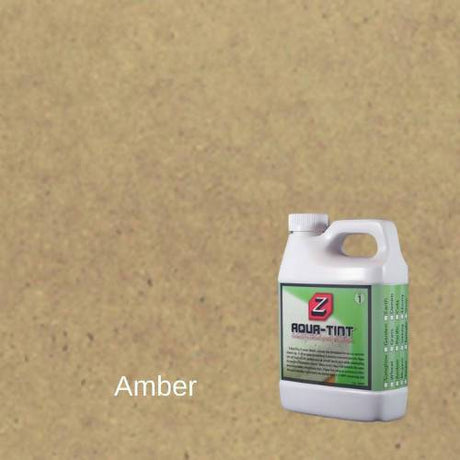 Z Aqua-Tint - Concrete Dye Concrete Countertop Solutions Amber 1 Quart 