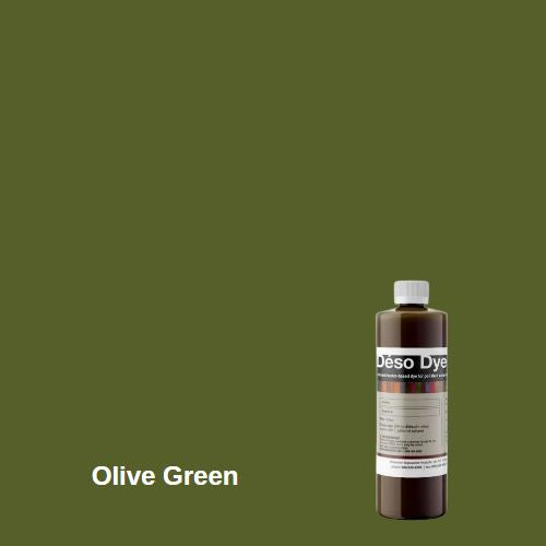 Deso Dye - Color Dye for Interior Polished Concrete Floors Duraamen Engineered Products Inc Olive Green 