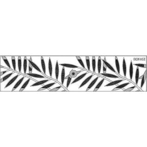 5" x 20" Locust Trench Grate Iron Age Designs 