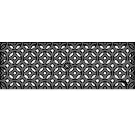 7" x 20" Interlaken Trench Grate Iron Age Designs 