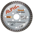 Alpha Quad Diamond Blades Alpha Professional Tools 4" 