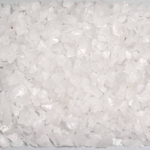 Chunky White Terrazzo Glass American Specialty Glass 50 Pound ($2.76/ lb) #0 