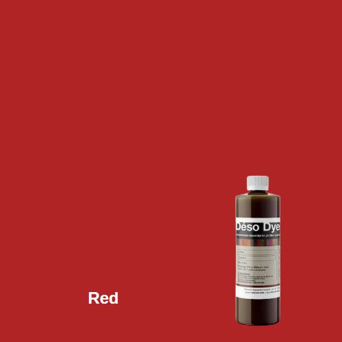 Deso Dye - Color Dye for Interior Polished Concrete Floors Duraamen Engineered Products Inc Red 