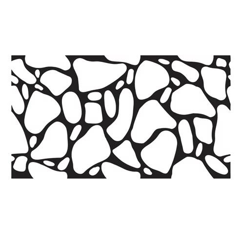 Riverstone - Concrete Stencil Roll Decorative Concrete Impressions 