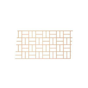 Paper Stencil for Concrete - Basket Weave - 33-inch X 365 Foot Supplies Bon Tool Basket Weave 