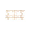 Paper Stencil for Concrete - Basket Weave - 33-inch X 365 Foot Supplies Bon Tool Basket Weave 