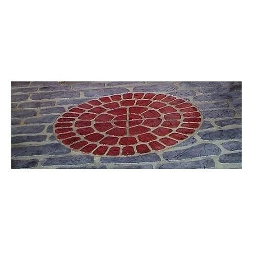 Small Universal Circle - Concrete Stencil Decorative Concrete Impressions 