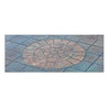 Small Brick Rosette - Concrete Stencil Decorative Concrete Impressions 