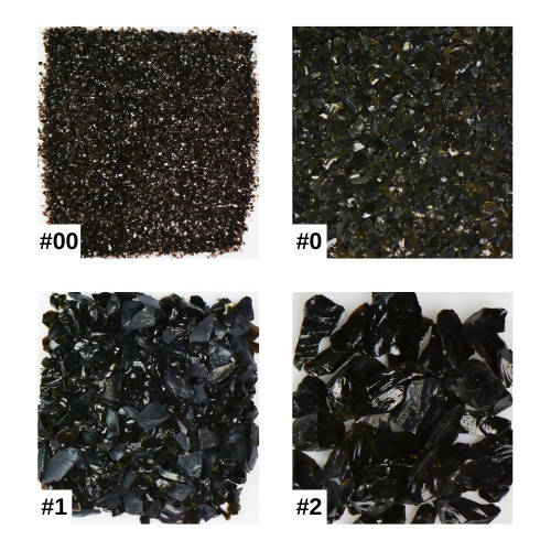 Black Terrazzo Glass American Specialty Glass 