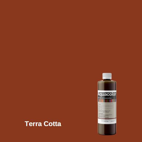 Aquacolor - Water-based Stain for Concrete (Concentrate) Duraamen Engineered Products Inc Terra Cotta 