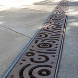 5" x 20" Oblio Trench Grate Iron Age Designs 