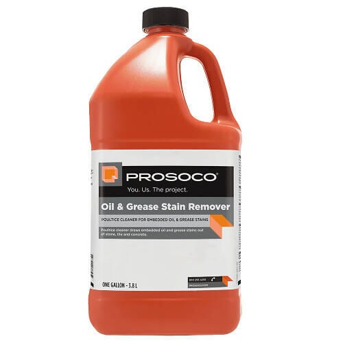 Oil & Grease Stain Remover Prosoco 1 Gallon - Case Price 
