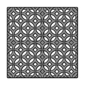 12" x 12" Interlaken Catch Basin Grate Iron Age Designs 