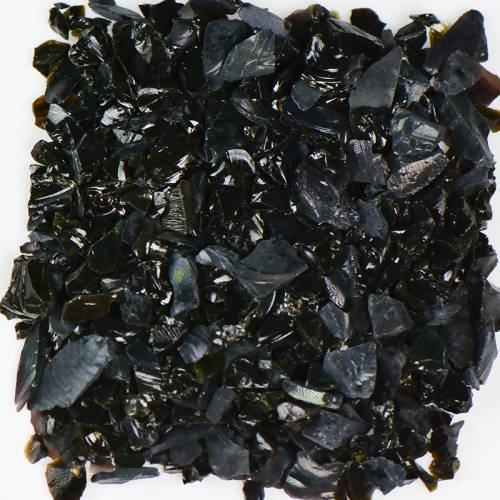 Black Terrazzo Glass American Specialty Glass 1 Pound #1 