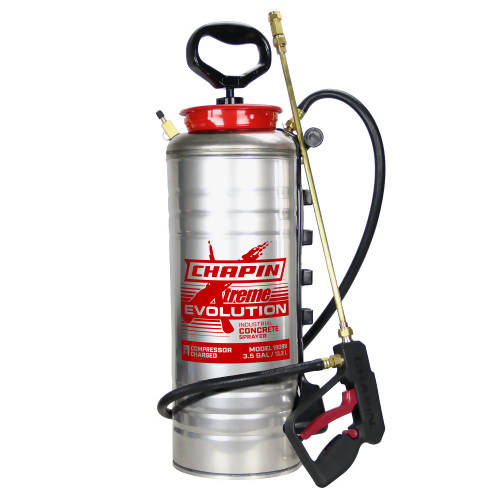 3.5 Gallon Xtreme Dripless Industrial Stainless Steel Concrete Sprayer Chapin International Inc 