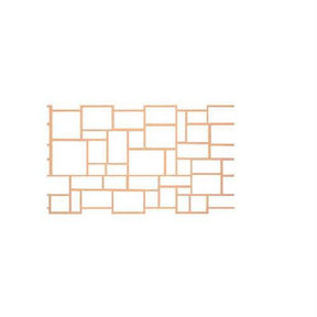 Paper Stencil for Concrete - Ashlar Cut - 36-inch X 335 Foot Supplies Bon Tool Ashlar Cut 