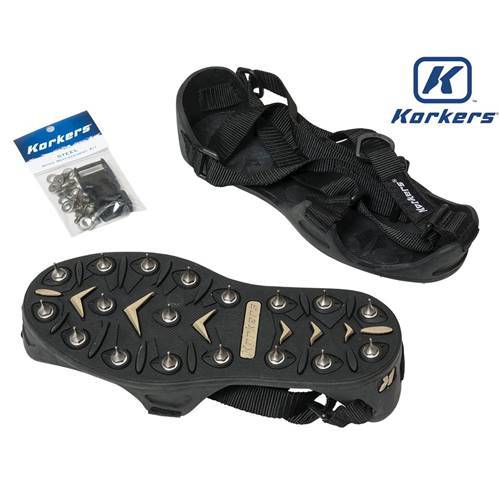 Midwest Rake S550 Professional - Korkers TuffTrax Spiked Shoes - Sharp Tip Seymour Midwest 