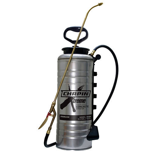 3.5-Gallon Xtreme Stainless Steel Concrete Open Head Sprayer Chapin International Inc 