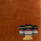 Z Counterform Metallic Epoxy Powder Concrete Countertop Solutions Satin Bronze 