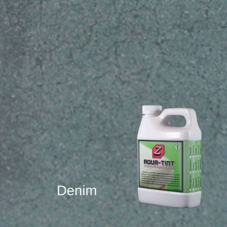 Z Aqua-Tint - Concrete Dye Concrete Countertop Solutions Denim 1 Quart 