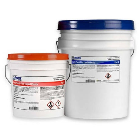 Poly Plasti-Flex Liquid Plastic Polytek Development Corp 38.5-lb kit 